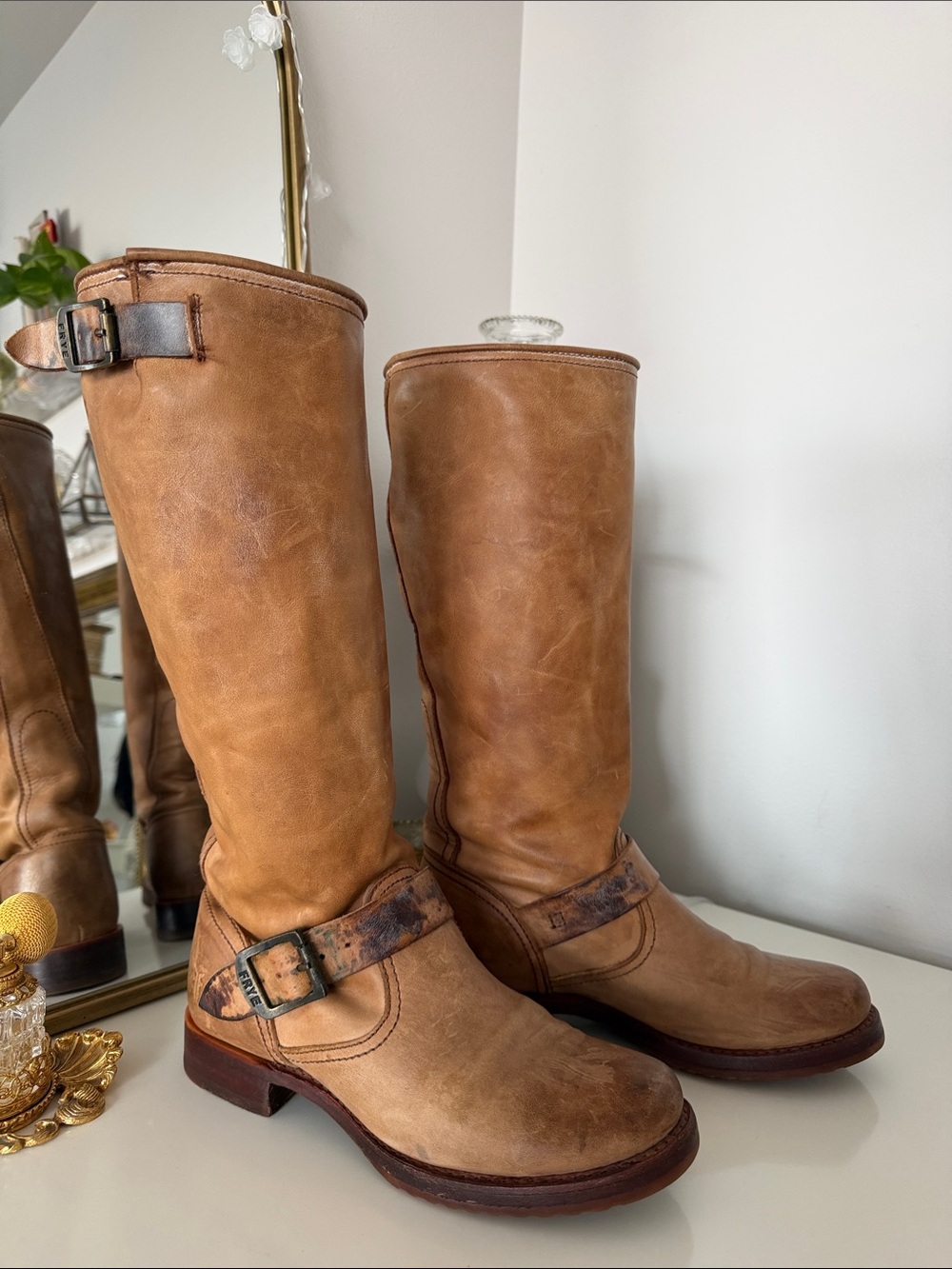 Frye Veronica Slouch Riding Boot - Picture 3 of 8